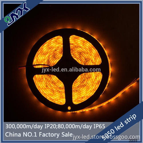 5050 60led/m single pcb 3 chip ip65 short led strip light DC12V 14.4W/M car use led strip